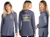 OCEAN25/Sport Tek Women TriBlend Wicking Long Sleeve Hoodie/LST406