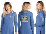 OCEAN25/Sport Tek Women TriBlend Wicking Long Sleeve Hoodie/LST406