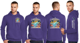 OCEAN25/Port and Company Core Fleece Pullover Hooded Sweatshirt/PC78H