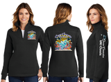 OCEAN25/Ladies 9oz Quarter Zip Sweatshirt/LST253/