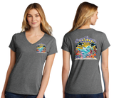 OCEAN25/Port  n Company Women's TriBlend V Neck Tee/LPC330V