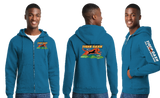 TIGERDASH/District Medal Full Zip Hoodie/PC78ZH