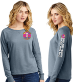 RWR25/Women Featherweight French Terry Long Sleeve Crewneck/DT672
