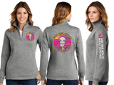 RWR25/Ladies 9oz Quarter Zip Sweatshirt/LST253/
