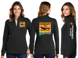 ROADRUN25/Ladies 9oz Quarter Zip Sweatshirt/LST253/