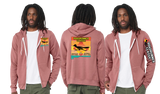 ROADRUN25/Bella Canvas mid weight Full zip hoodie/3739
