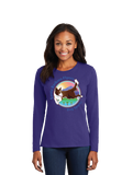 SBF/Women Long Sleeve Core Cotton Tee/LPC54LS/