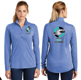 SHARK/TriBlend Wicking Lightweight Quarter Zip Pullover/LST407/