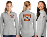 Sheltie25/TriBlend Wicking Lightweight Quarter Zip Pullover/LST407