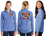 Sheltie25/TriBlend Wicking Lightweight Quarter Zip Pullover/LST407