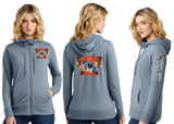 Sheltie25/Women Featherweight French Terry Full Zip Hoodie/DT673
