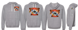 Sheltie25/JERZEES Snow Heather French Terry Raglan Hooded Sweatshirt/90MR