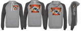 Sheltie25/JERZEES Snow Heather French Terry Raglan Hooded Sweatshirt/90MR