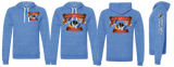 Sheltie25/JERZEES Snow Heather French Terry Raglan Hooded Sweatshirt/90MR
