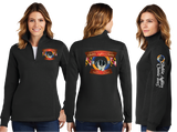 Sheltie25/Ladies 9oz Quarter Zip Sweatshirt/LST253/
