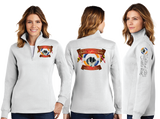 Sheltie25/Ladies 9oz Quarter Zip Sweatshirt/LST253/