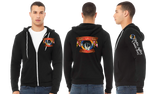 Sheltie25/Bella Canvas mid weight Full zip hoodie/3739