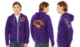 Sheltie25/Bella Canvas mid weight Full zip hoodie/3739