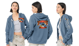 Sheltie25/Bella Canvas mid weight Full zip hoodie/3739