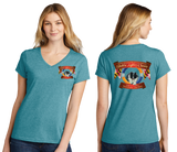 Sheltie25/Port  n Company Women's TriBlend V Neck Tee/LPC330V