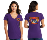 Sheltie25/Port n Company Women V Neck Tee/LPC450V