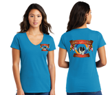 Sheltie25/Port n Company Women V Neck Tee/LPC450V