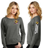 SUNREG25/Women Featherweight French Terry Long Sleeve Crewneck/DT672