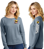 SUNREG25/Women Featherweight French Terry Long Sleeve Crewneck/DT672