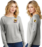 SUNREG25/Women Featherweight French Terry Long Sleeve Crewneck/DT672