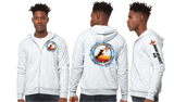 SWAT.ICE25/Bella Canvas mid weight Full zip hoodie/3739 SWAT.ICE25