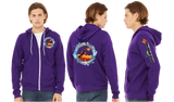 SWAT.ICE25/Bella Canvas mid weight Full zip hoodie/3739 SWAT.ICE25