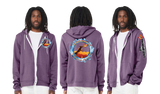 SWAT.ICE25/Bella Canvas mid weight Full zip hoodie/3739 SWAT.ICE25