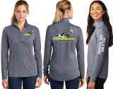 TELLTAIL/TriBlend Wicking Lightweight Quarter Zip Pullover/LST407