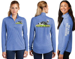 TELLTAIL/TriBlend Wicking Lightweight Quarter Zip Pullover/LST407