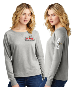 TRACS/Women Featherweight French Terry Long Sleeve Crewneck/DT672