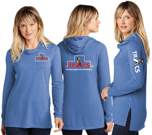 TRACS/Sport Tek Women TriBlend Wicking Long Sleeve Hoodie/LST406