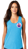 WCC25/Women TriBlend Racerback Tank Top/DM138L