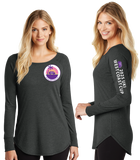WCC25/Women’s Perfect Tri Long Sleeve Tunic Tee/DT132L