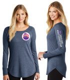 WCC25/Women’s Perfect Tri Long Sleeve Tunic Tee/DT132L