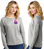 WCC25/Women Featherweight French Terry Long Sleeve Crewneck/DT672