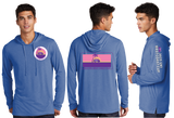 WCC25/UniSex Sport Tek TriBlend Wicking Long Sleeve Hoodie /ST406