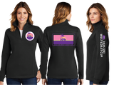 WCC25/Ladies 9oz Quarter Zip Sweatshirt/LST253/