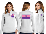 WCC25/Ladies 9oz Quarter Zip Sweatshirt/LST253/