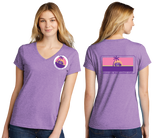 WCC25/Port  n Company Women's TriBlend V Neck Tee/LPC330V