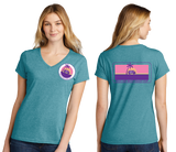 WCC25/Port  n Company Women's TriBlend V Neck Tee/LPC330V