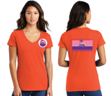 WCC25/Port n Company Women V Neck Tee/LPC450V