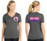 WCC25/Sport Tek Women PosiCharge Competitor V Neck/LST353