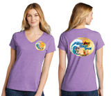 WCO25/Port  n Company Women's TriBlend V Neck Tee/LPC330V