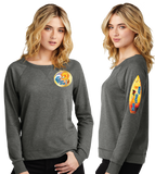 WCO25/Women Featherweight French Terry Long Sleeve Crewneck/DT672