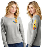 WCO25/Women Featherweight French Terry Long Sleeve Crewneck/DT672